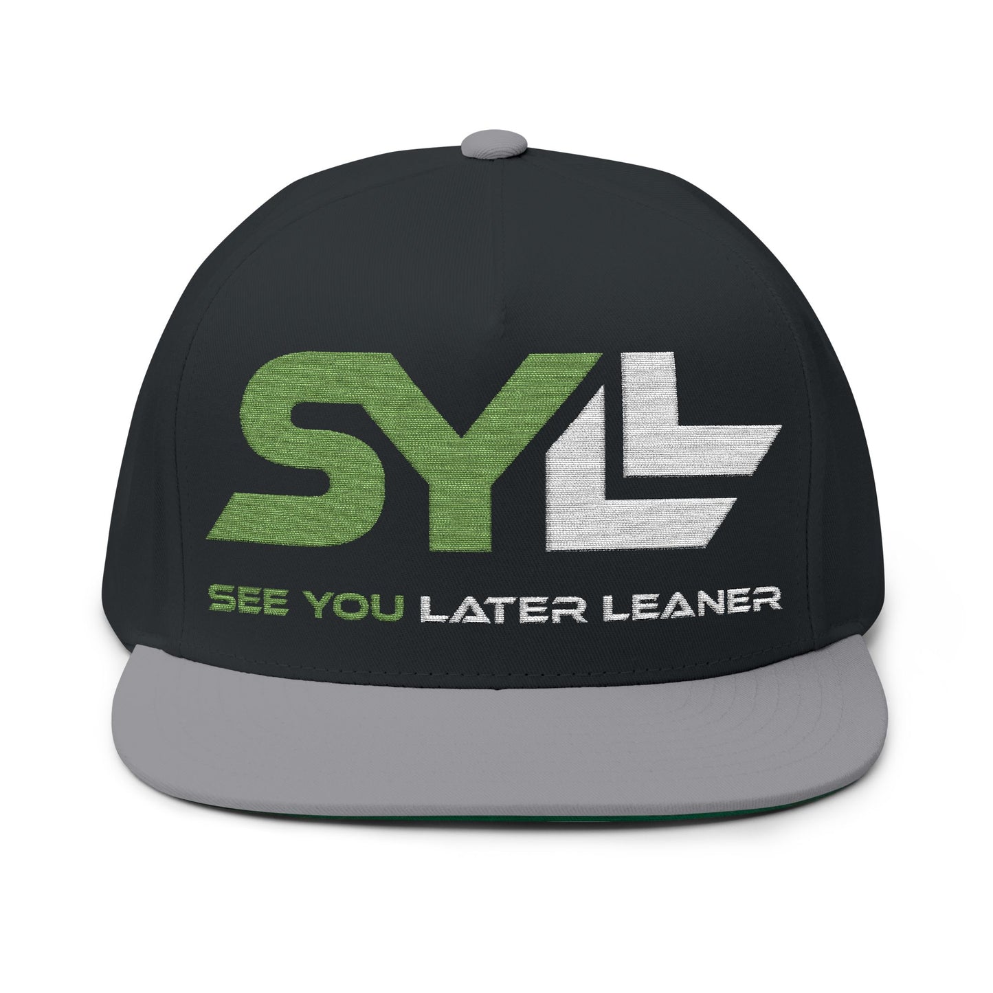 Flat Bill Cap (Embroidery)