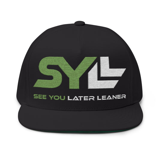 Flat Bill Cap (Embroidery)